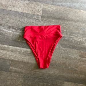 Aerie High Cut Cheeky Bikini Bottoms
